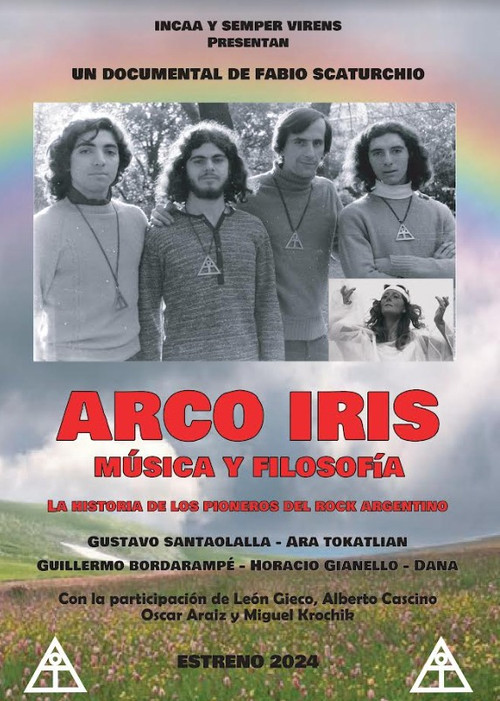 Movie poster for Arco Iris, música y filosofía (2024)