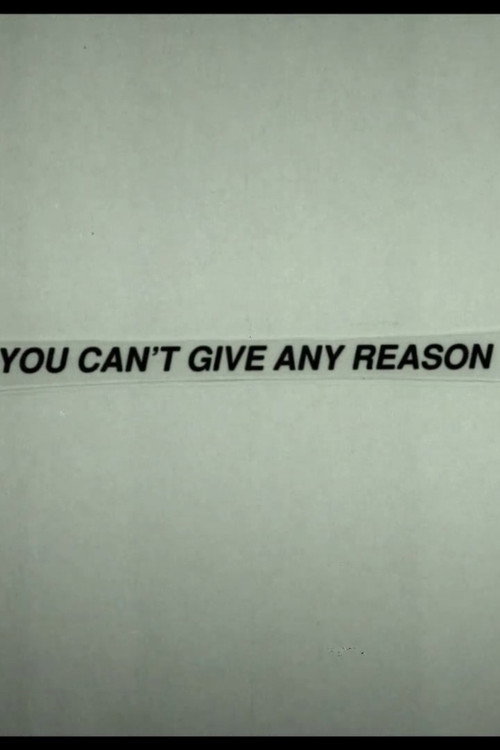 Movie poster for You Can't Give Any Reason (1992)