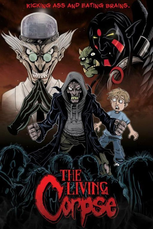 Movie poster for The Amazing Adventures of the Living Corpse (2012)