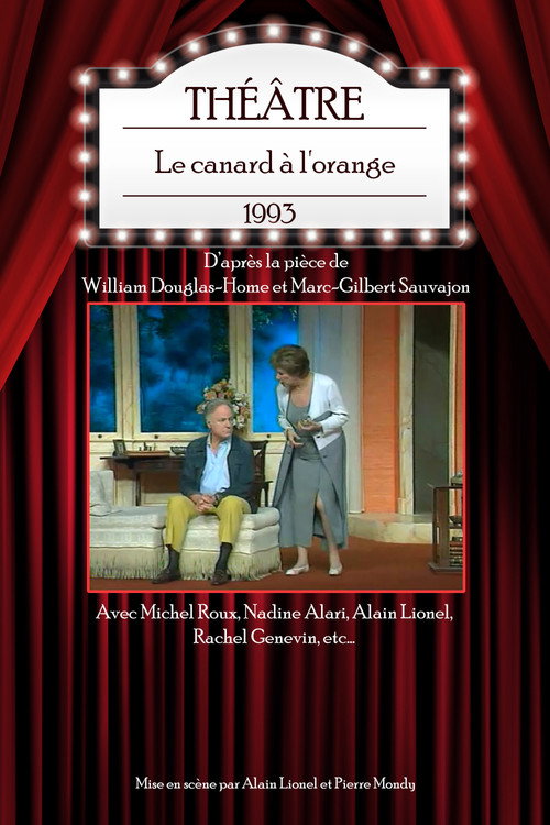 Movie poster for Le Canard à l'orange (1993)