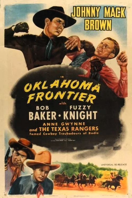 Movie poster for Oklahoma Frontier (1939)