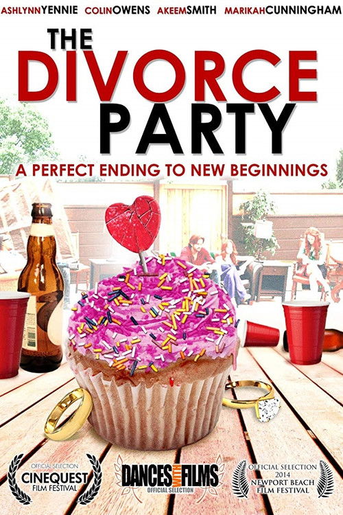 Movie poster for The Divorce Party (2014)
