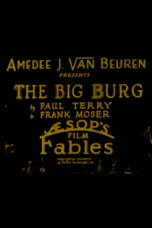 Movie poster for The Big Burg (1929)