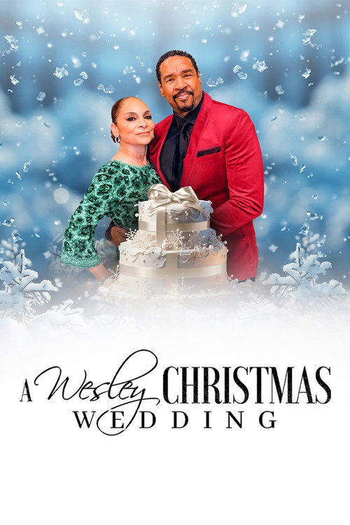 Movie poster for A Wesley Christmas Wedding (2023)