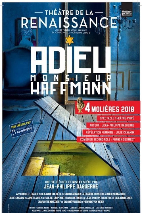 Movie poster for Adieu Monsieur Haffmann (2018)
