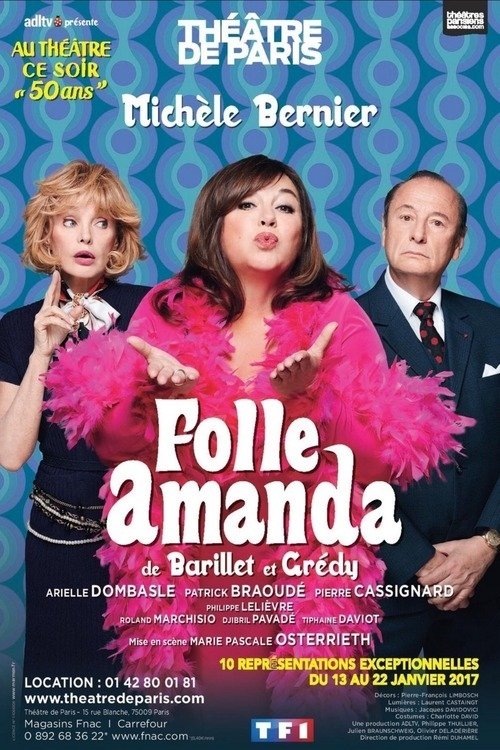 Movie poster for Folle Amanda (2017)