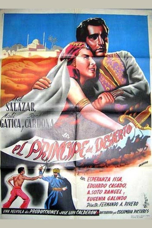 Movie poster for El príncipe del desierto (1947)