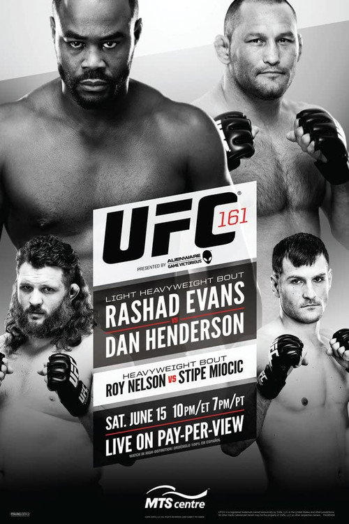 Movie poster for UFC 161: Evans vs. Henderson (2013)