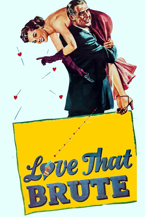 Movie poster for Love That Brute (1950)