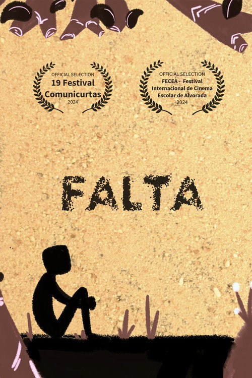 Movie poster for Falta (2023)