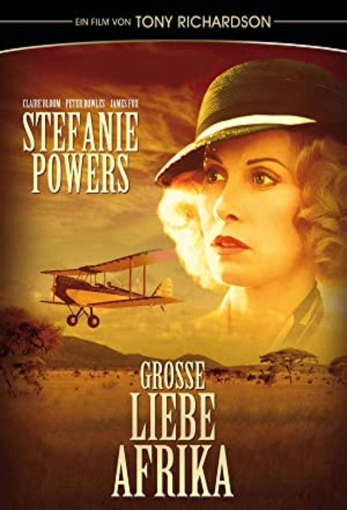Movie poster for Beryl Markham: A Shadow on the Sun (1988)