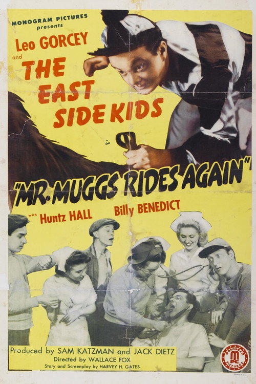 Movie poster for Mr. Muggs Rides Again (1945)
