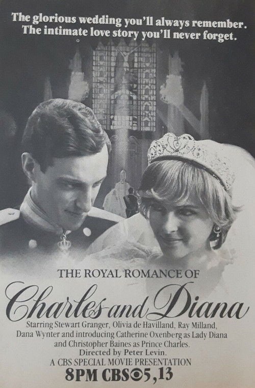 Movie poster for The Royal Romance of Charles and Diana (1982)