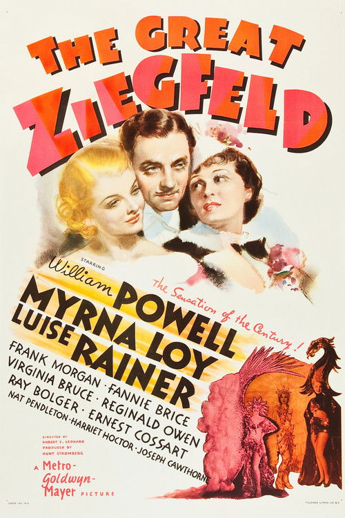 Movie poster for The Great Ziegfeld (1936)