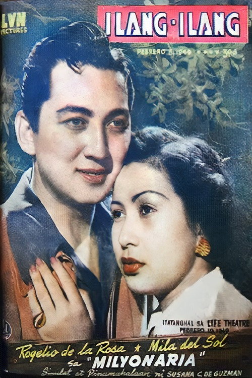 Movie poster for Milyonaria (1949)