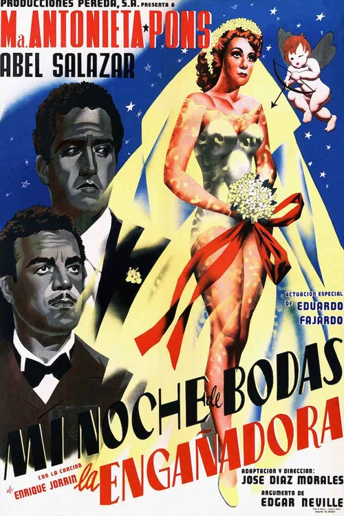 Movie poster for La engañadora (1955)