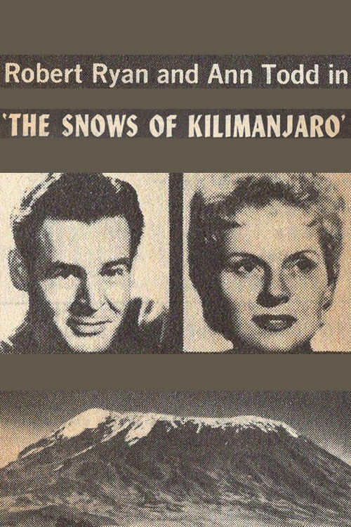 Movie poster for The Snows of Kilimanjaro (1960)