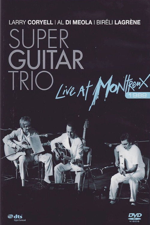 Movie poster for Super Guitar Trio - Live At Montreux (1989)