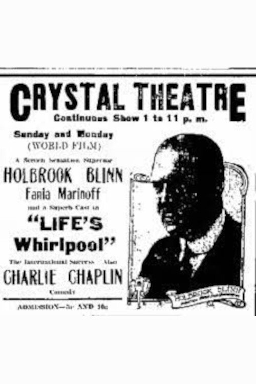 Movie poster for Life's Whirlpool (1916)