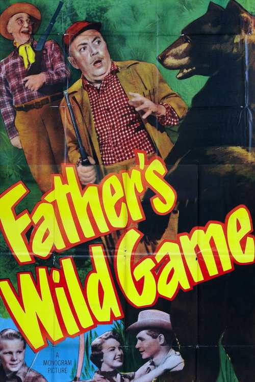 Movie poster for Father's Wild Game (1950)