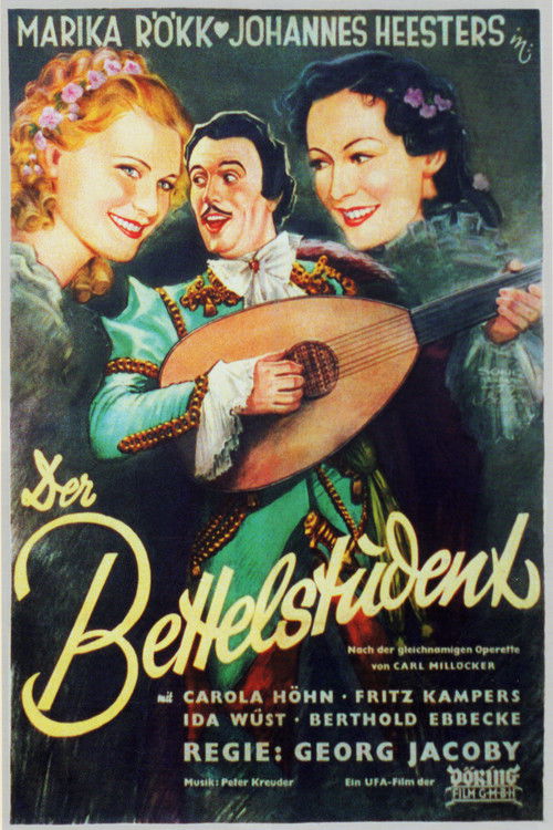 Movie poster for The Beggar Student (1936)