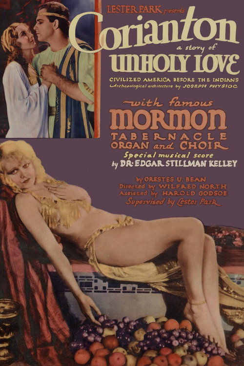 Movie poster for Corianton: A Story of Unholy Love (1931)