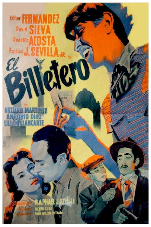 Movie poster for El billetero (1953)