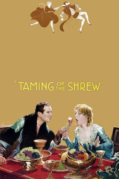 Movie poster for The Taming of the Shrew (1929)