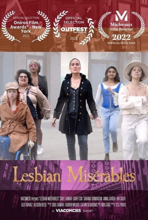 Movie poster for Lesbian Miserables (2022)