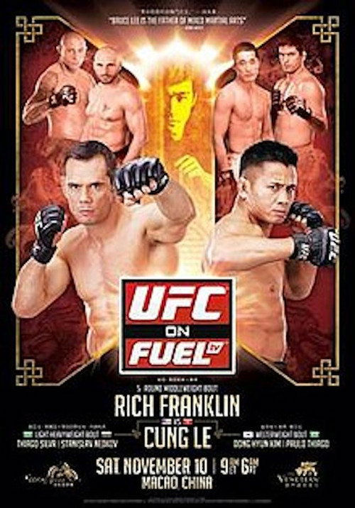 Movie poster for UFC on Fuel TV 6: Franklin vs. Le (2012)