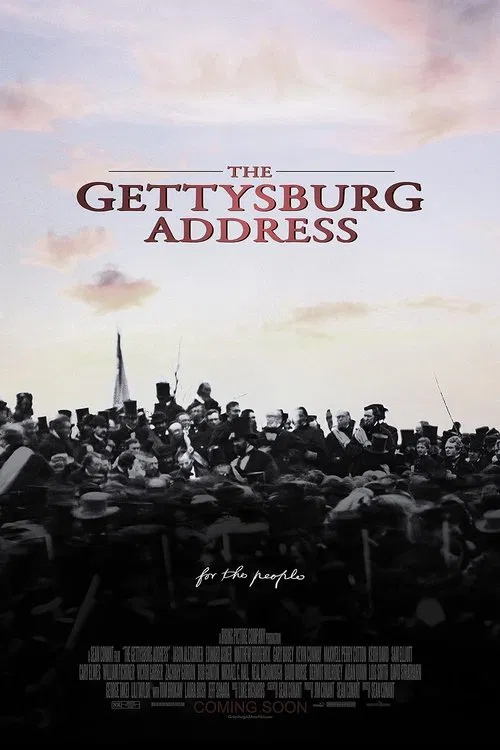 Movie poster for The Gettysburg Address (2025)
