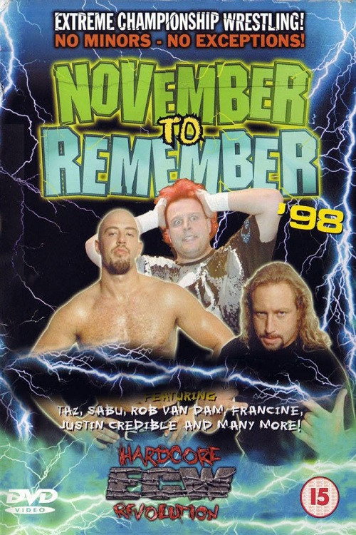 Movie poster for ECW November To Remember 1998 (1998)