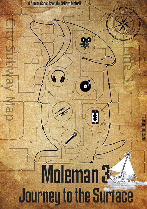 Movie poster for Moleman 3: Journey to the Surface (2014)