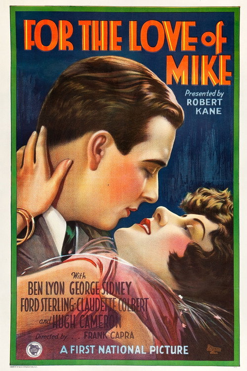 Movie poster for For the Love of Mike (1927)