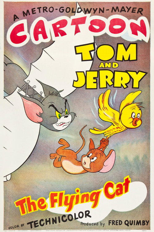 Movie poster for The Flying Cat (1952)