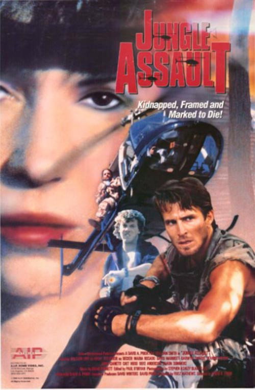 Movie poster for Jungle Assault (1989)