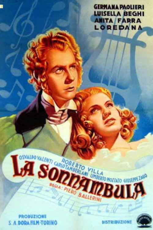 Movie poster for La sonnambula (1941)