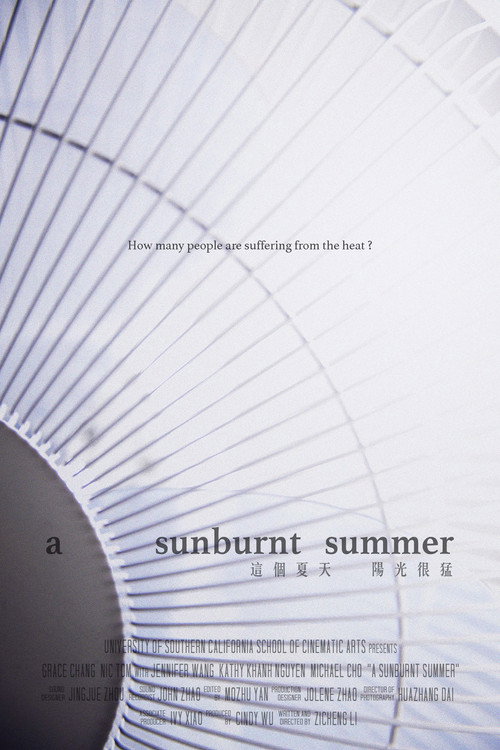 Movie poster for A Sunburnt Summer (2013)