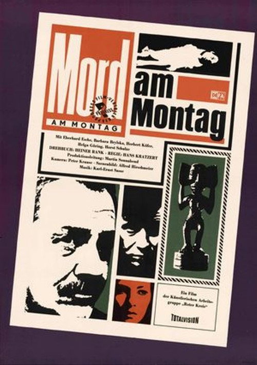Movie poster for Murder on Monday (1968)