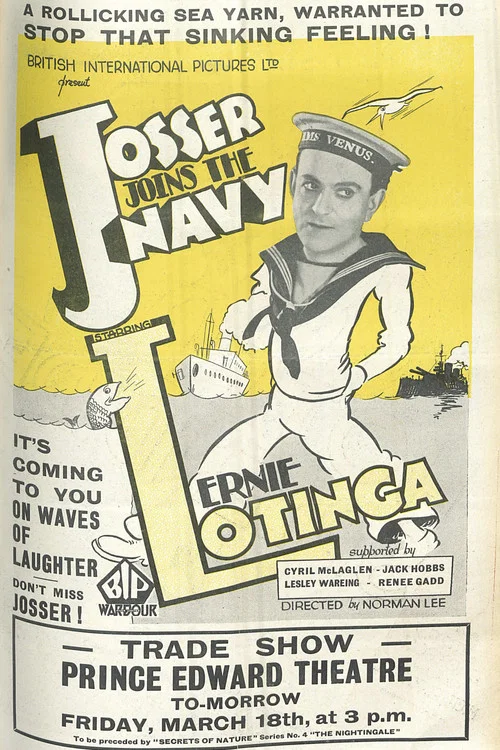 Movie poster for Josser Joins the Navy (1932)