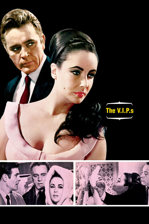 Movie poster for The V.I.P.s (1963)
