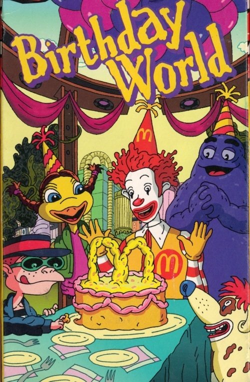 Movie poster for The Wacky Adventures of Ronald McDonald: Birthday World (2001)