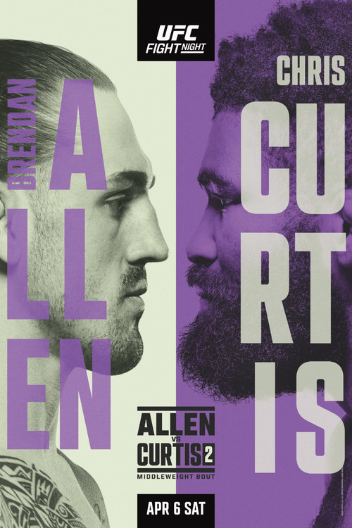 Movie poster for UFC Fight Night 240: Allen vs. Curtis 2 (2024)