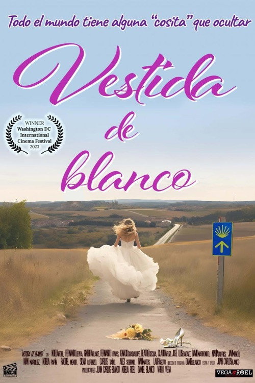 Movie poster for Vestida de blanco (2023)