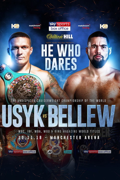 Movie poster for Oleksandr Usyk vs. Tony Bellew (2018)