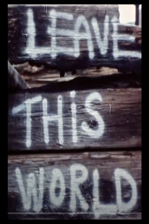Movie poster for Leave This World (1982)