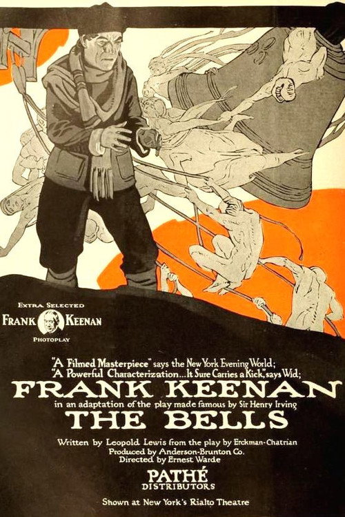 Movie poster for The Bells (1918)