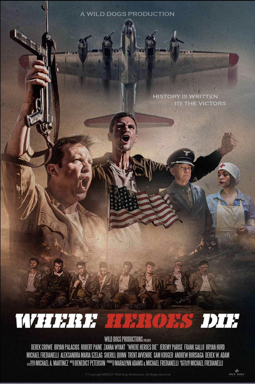 Movie poster for Where Heroes Die (2025)