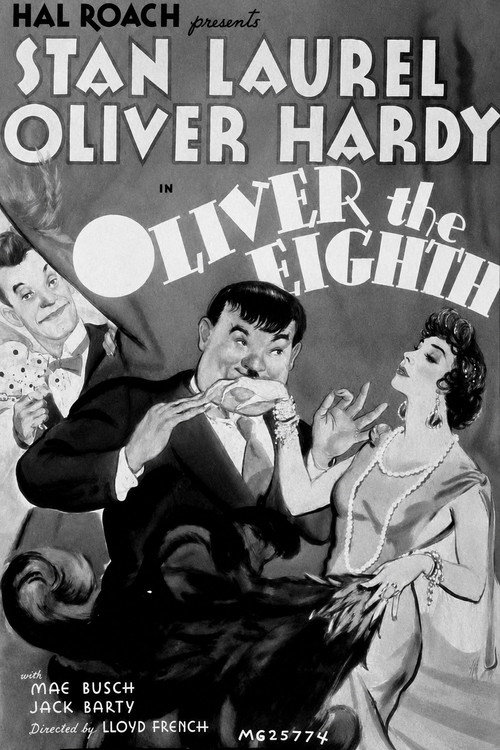 Movie poster for Oliver the Eighth (1934)