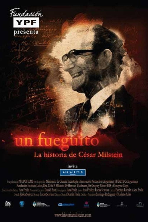 Movie poster for Un Fueguito: La historia de César Milstein (2010)